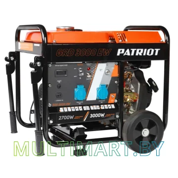 Дизельный генератор Patriot GRD 3000EW